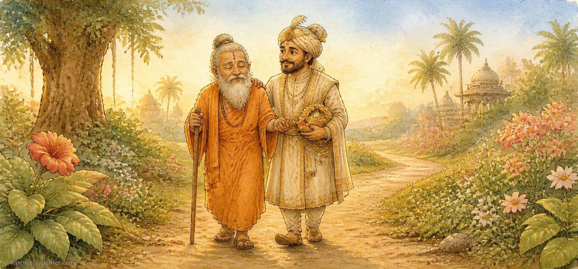The Blind Sage and the King — Legends and Fables