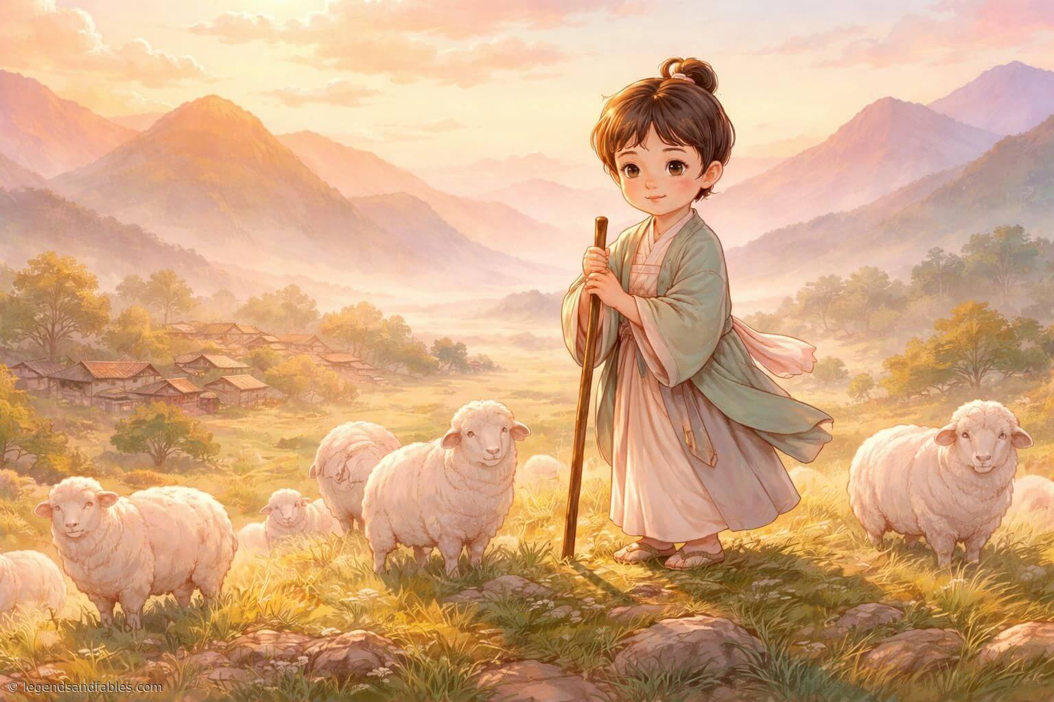 The Boy Who Cried Wolf — A Chinese Tale