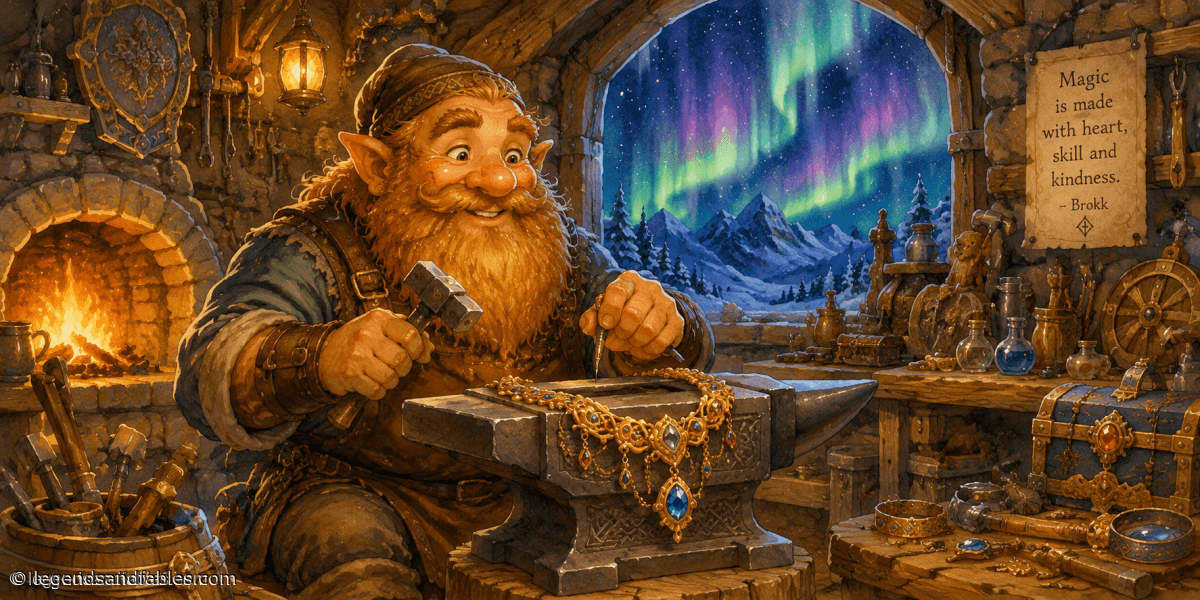 The Dwarf Who Made Magic Gifts