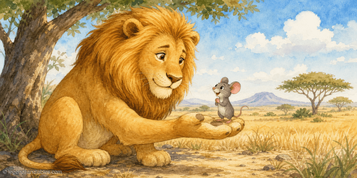 The Lion and the Mouse