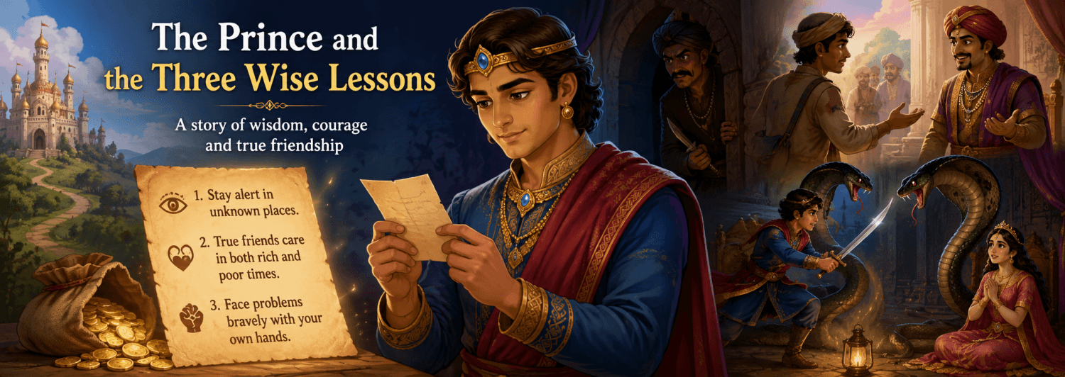 The Prince and the Three Wise Lessons
