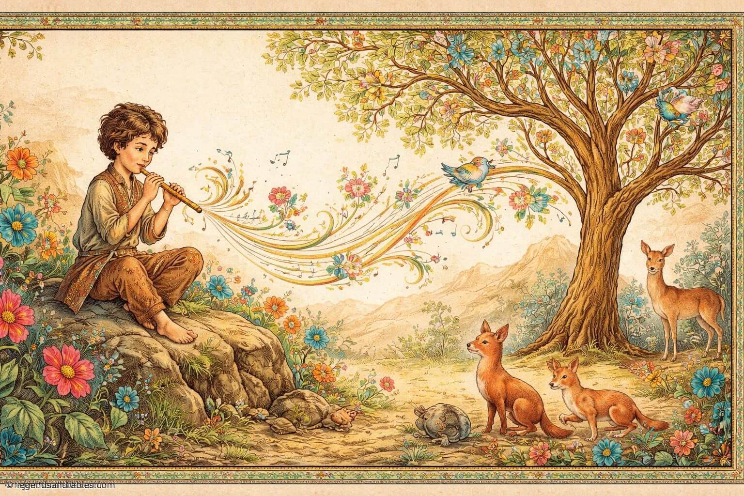 The Reed Flute's Song