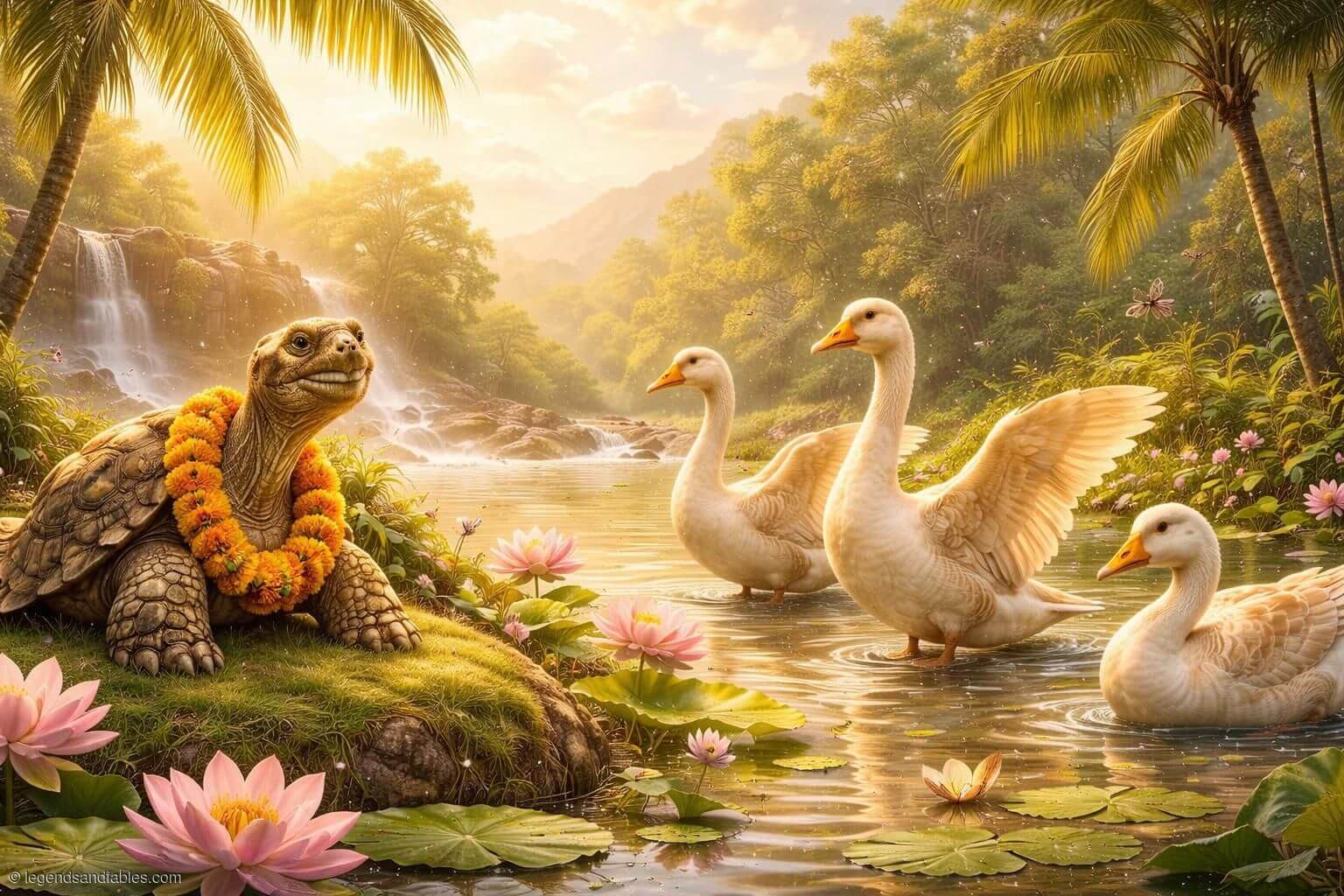 The Tortoise and the Geese