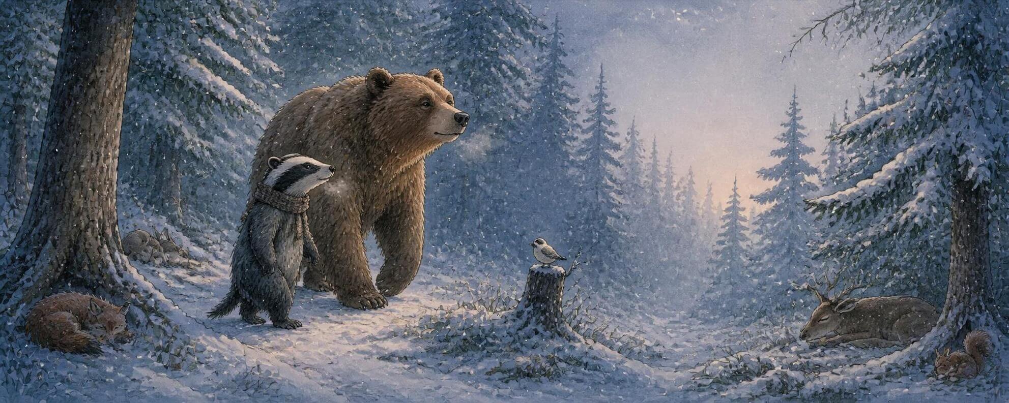 Why Bears Sleep in Winter