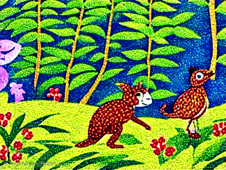 Anansi and the Pot of Beans — Legends and Fables