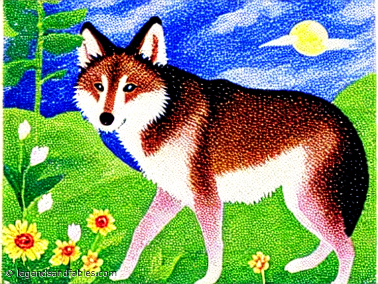 The Wolf Fenrir and the Magic Chain — Legends and Fables