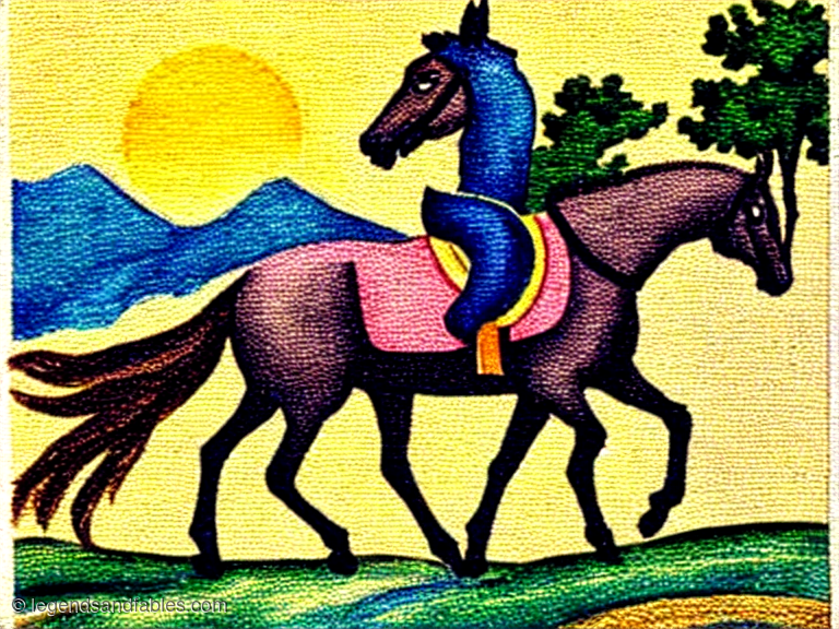 The Flying Horse of the Arabian Desert — Legends and Fables