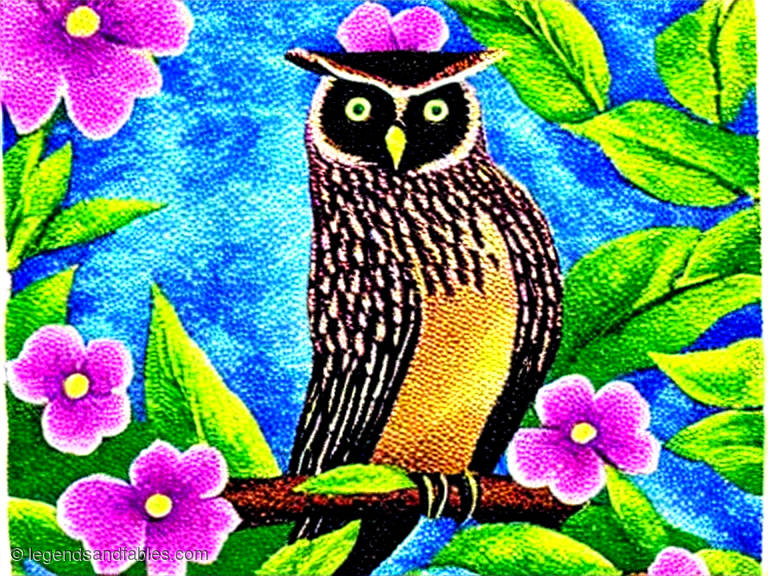 The Crow Who Learned to Be Wise — Legends and Fables