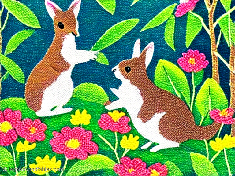How the Kangaroo Got Its Pouch — Legends and Fables
