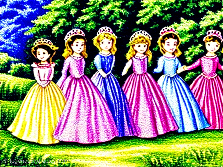 The Twelve Dancing Princesses — Legends and Fables