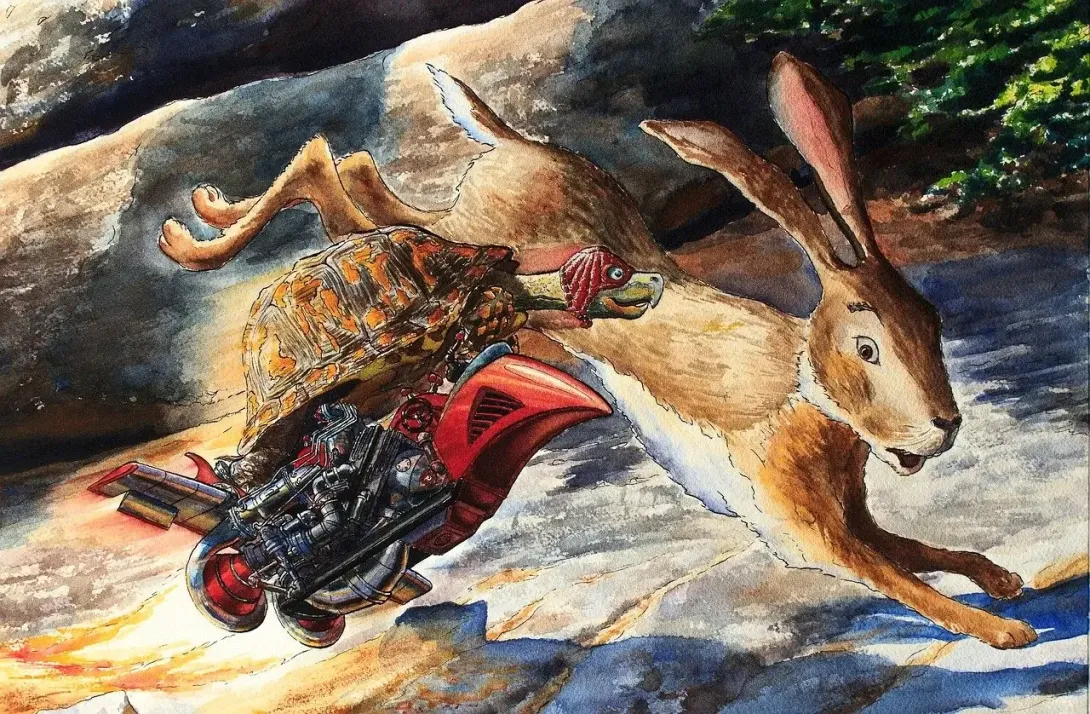 The Hare and the Tortoise - Aesop Fable