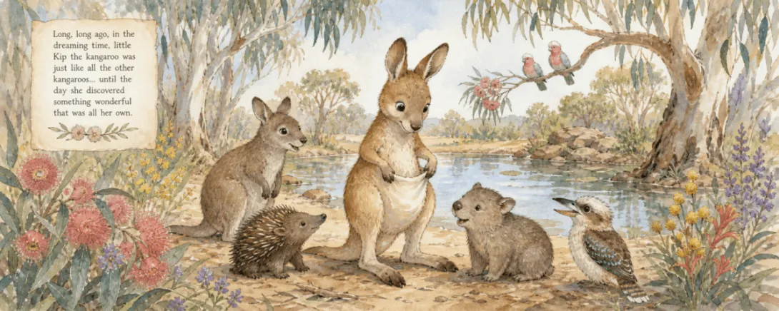 How the Kangaroo Got Its Pouch