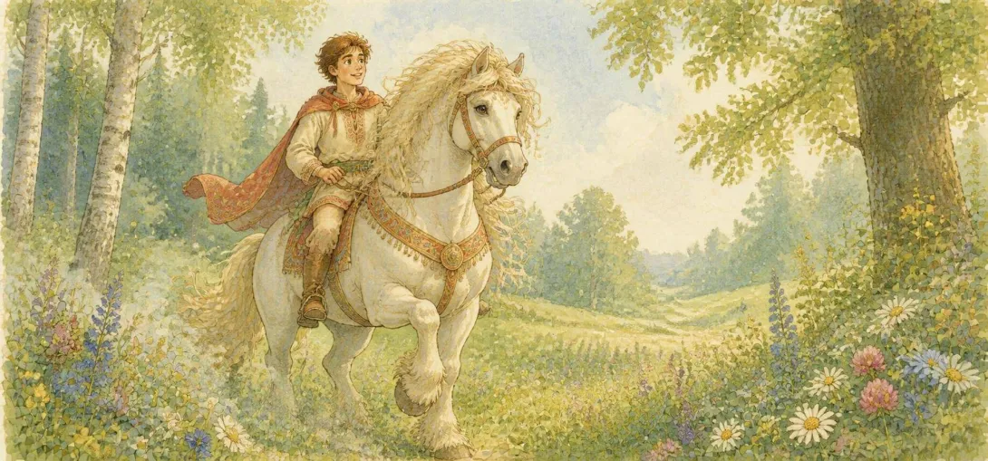 Ivan Tsarevich and the Magic Horse — Legends and Fables