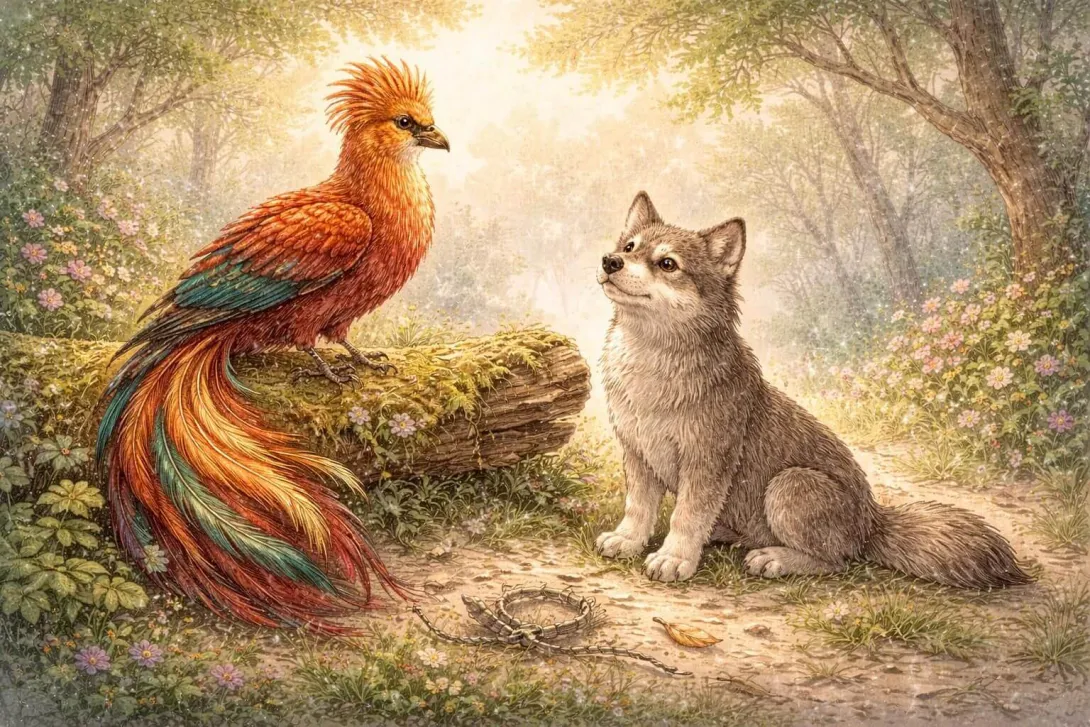 The Firebird and the Grey Wolf