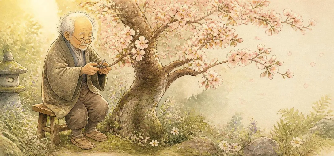 The Old Man Who Made Trees Bloom — Legends and Fables
