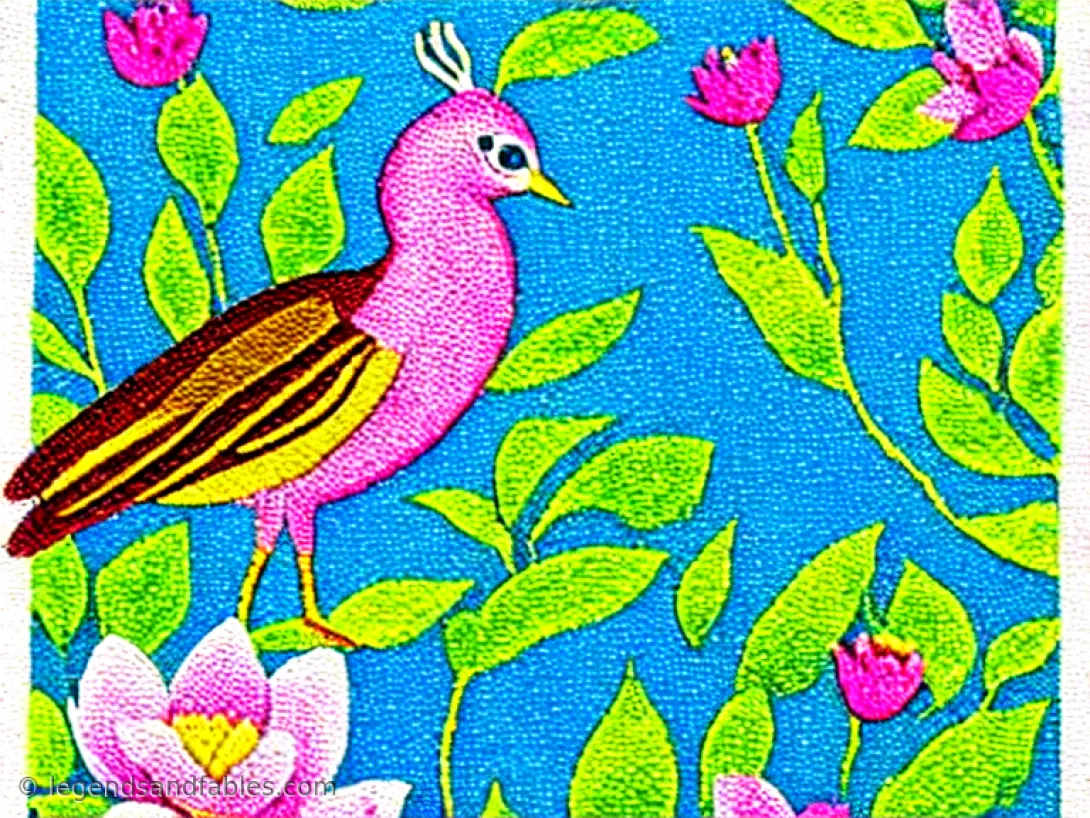 How the Peacock Got Its Feathers — Legends and Fables