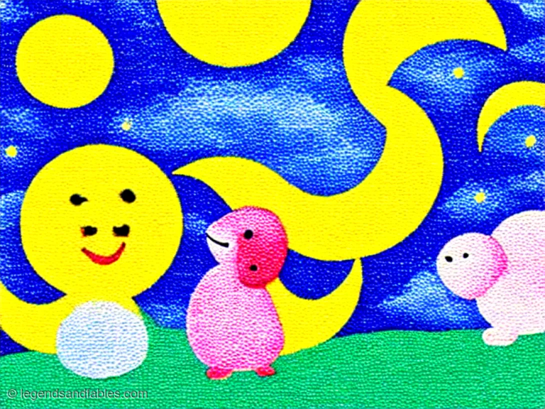 The Sun and the Moon — Legends and Fables
