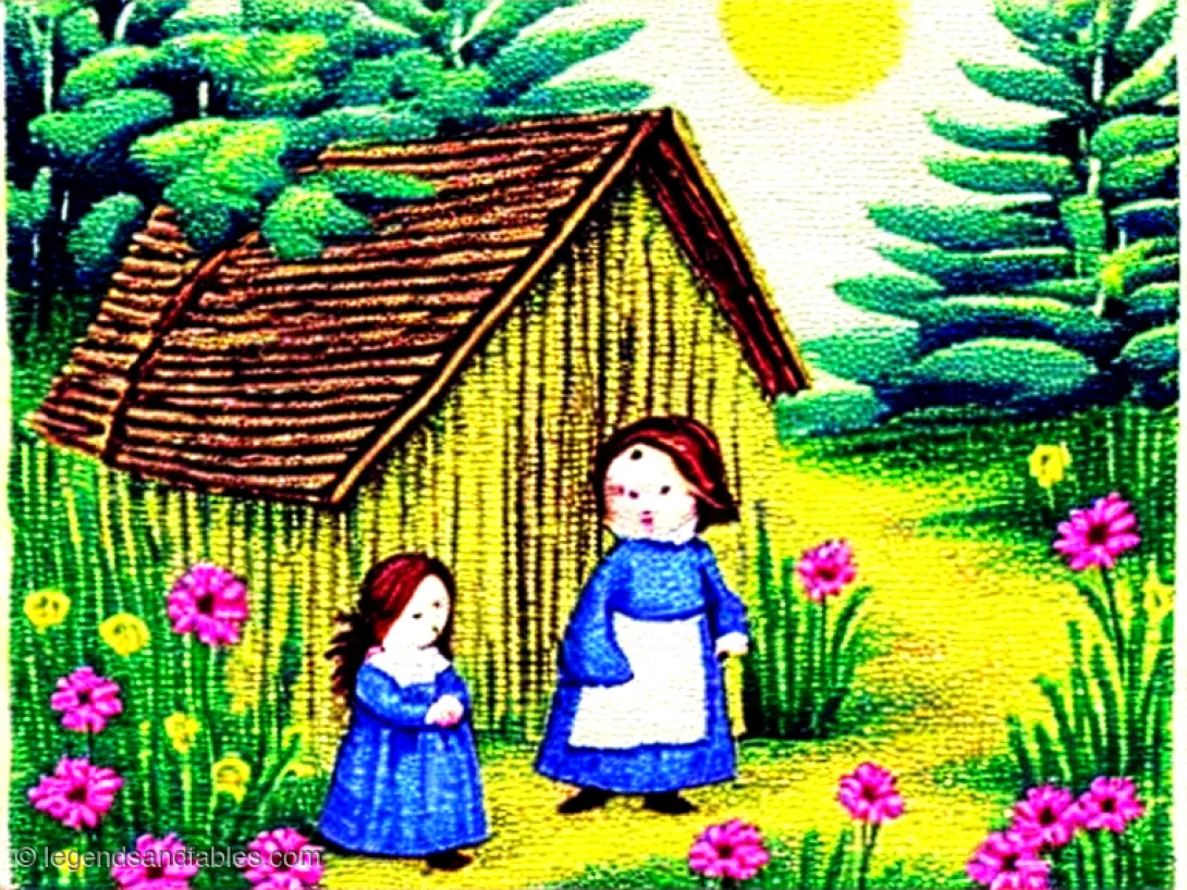 Baba Yaga and the Brave Girl — Legends and Fables