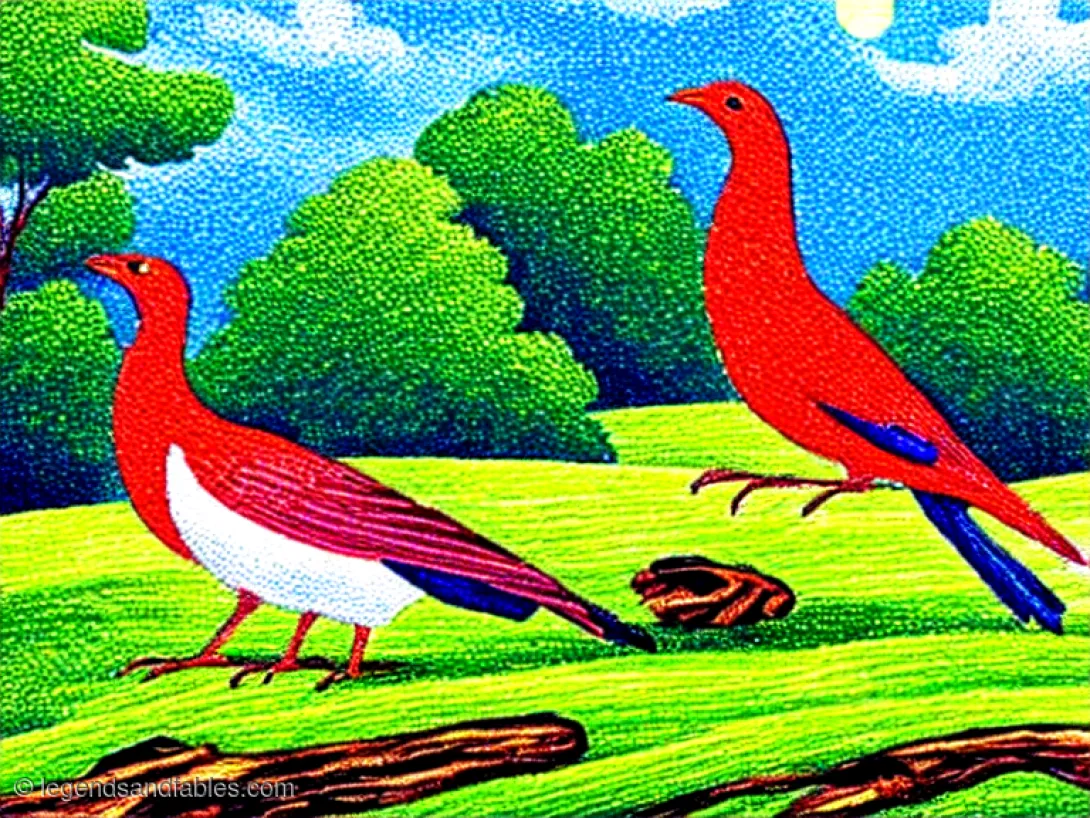 The Firebird and the Grey Wolf — Legends and Fables