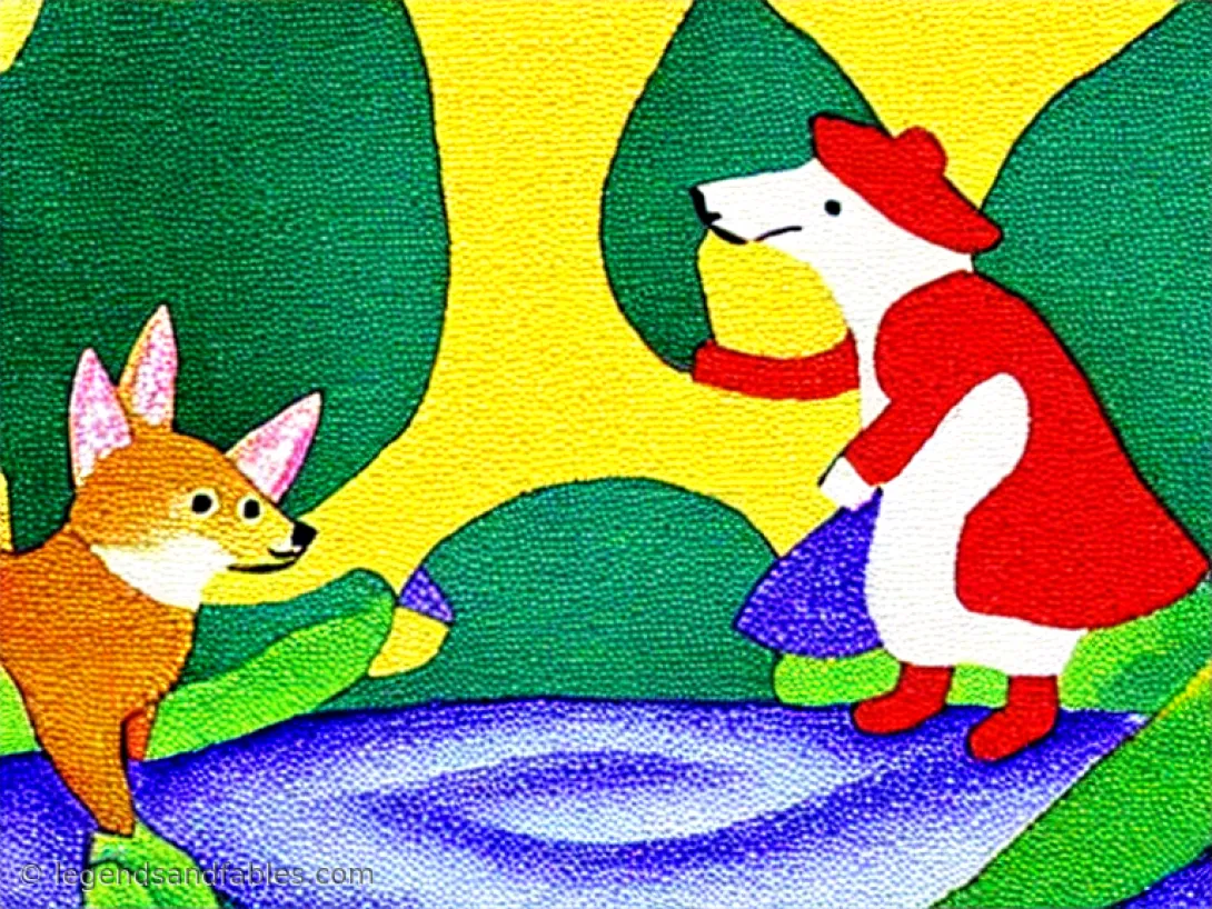 How Coyote Stole Fire — Legends and Fables