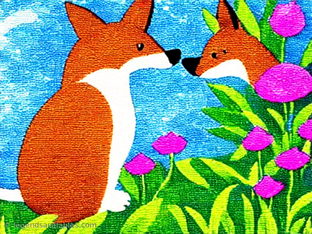 The Fox and the Crow — Legends and Fables