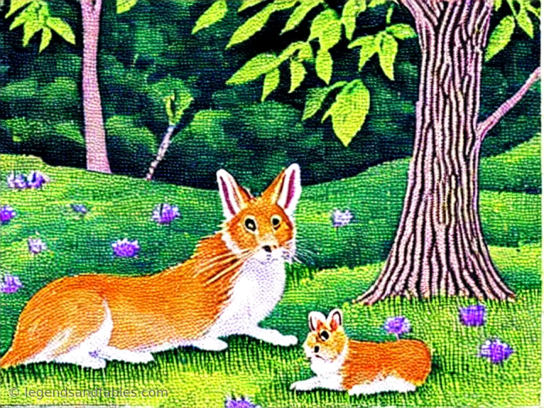 The Lion and the Hare — Legends and Fables